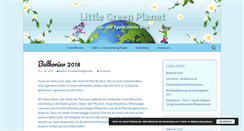 Desktop Screenshot of little-green-planet.de